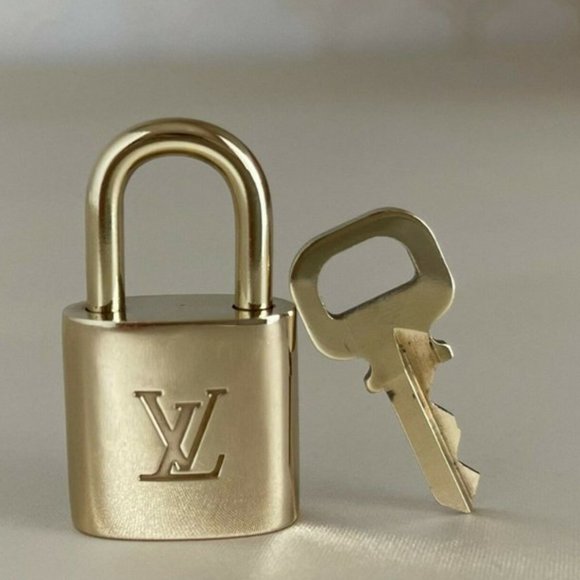 $300 Louis Vuitton Padlock Lock and Key - Picture 2 of 3